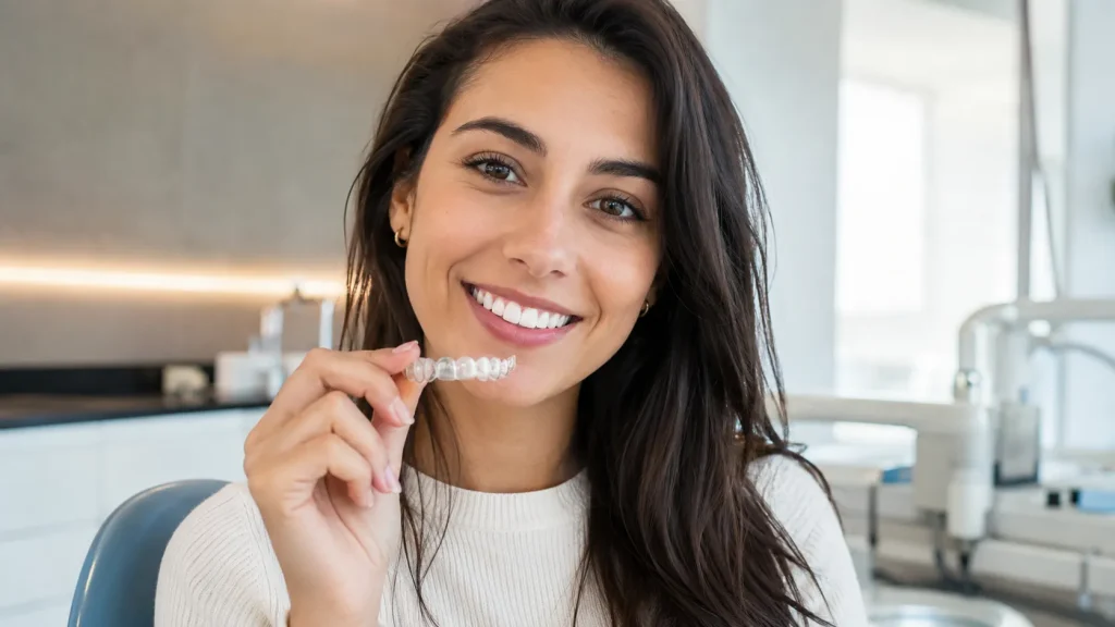 Orthodontie esthétique chez l’adulte